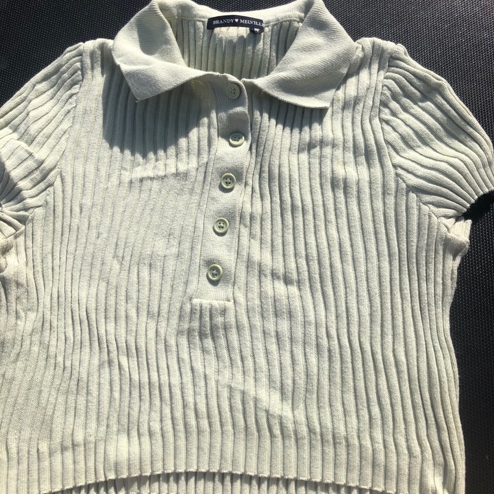 Green Brandy Melville Button Up